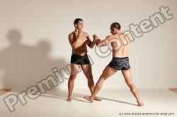 Fighting reference poses of Norbert & Radan